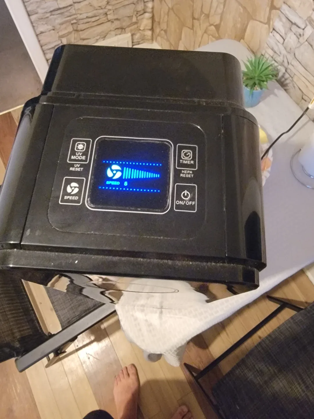 Black Air Purifier image indicator(2)