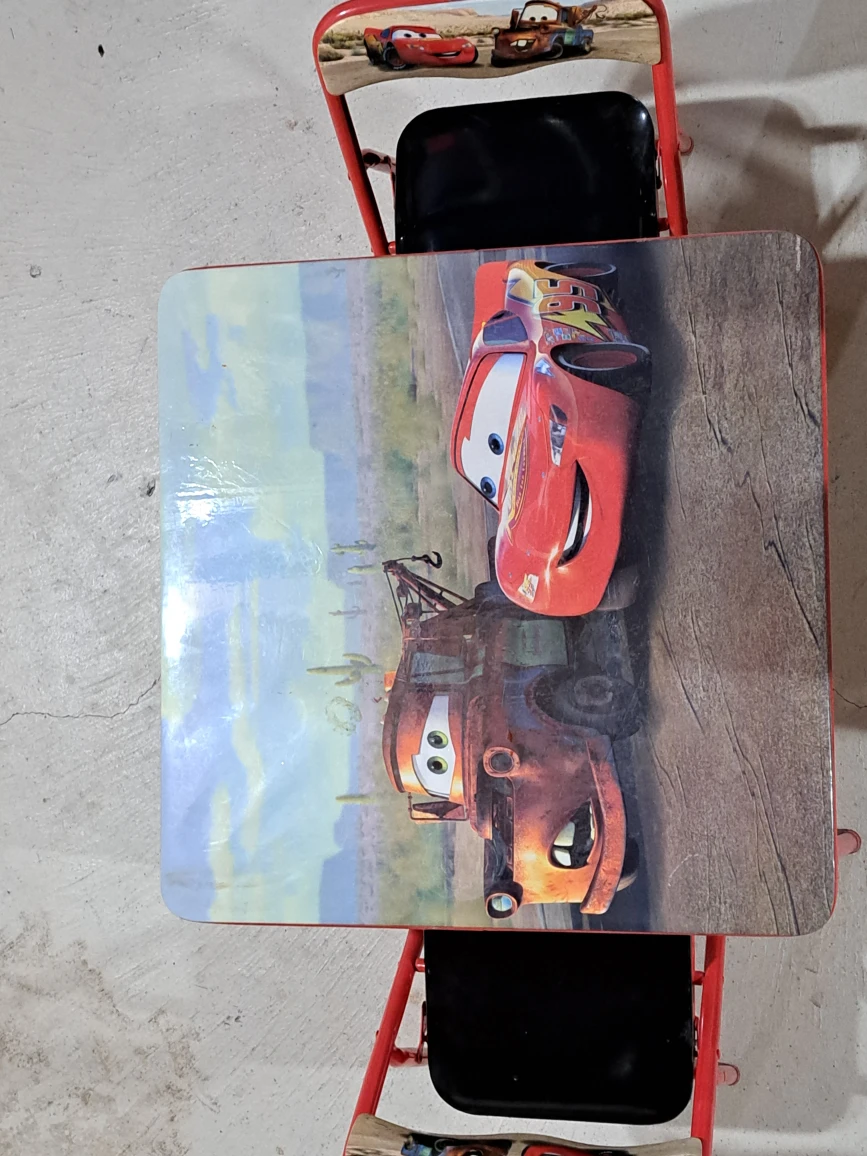 Disney Pixar Cars Table & Chair Set - photo 3
