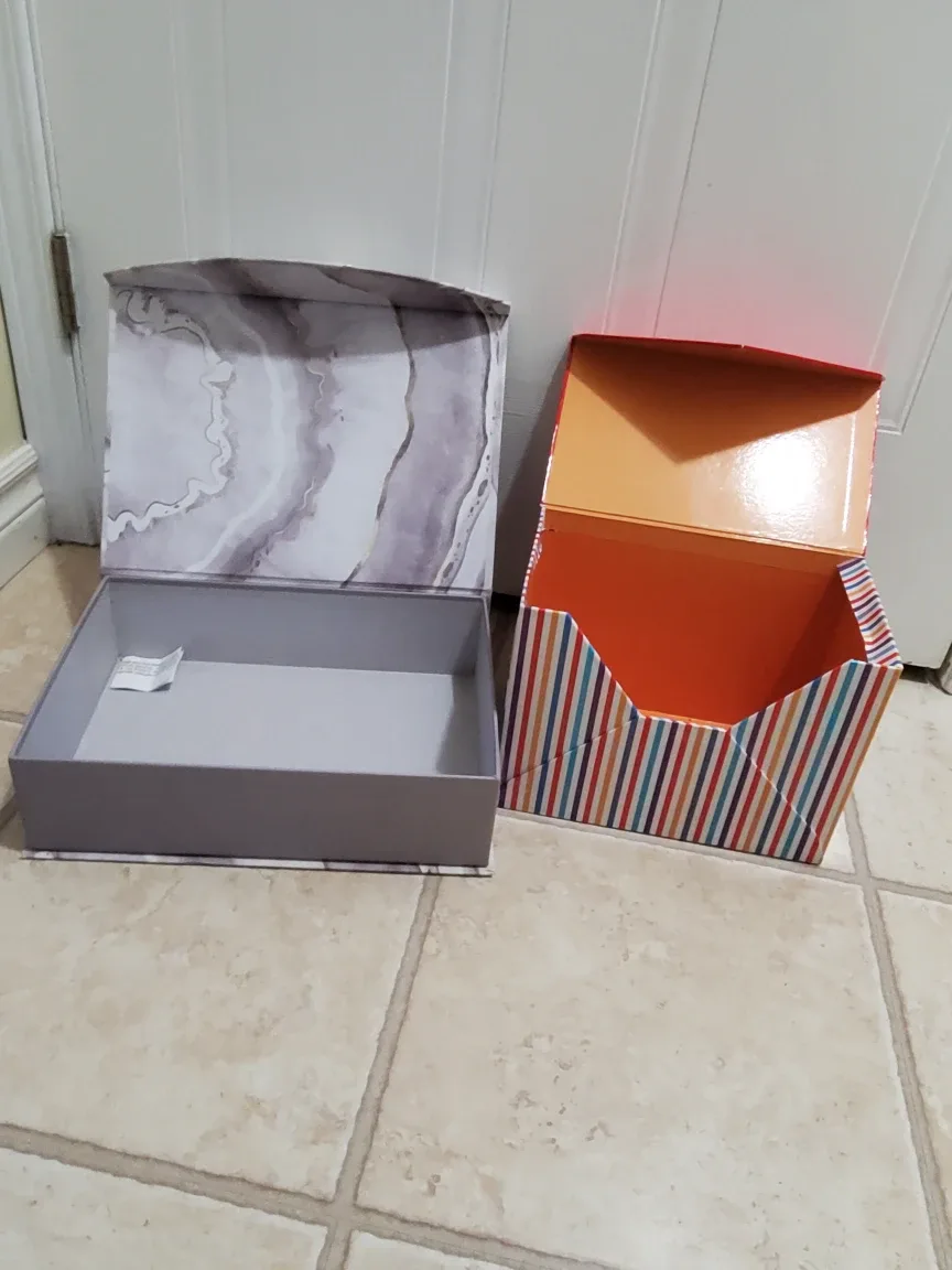 Decorative Storage Boxes - Set of 2