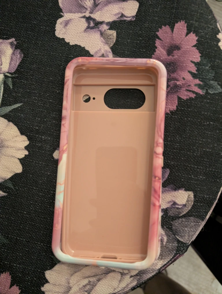Pink Marble Google Pixel 8 Case - photo 5