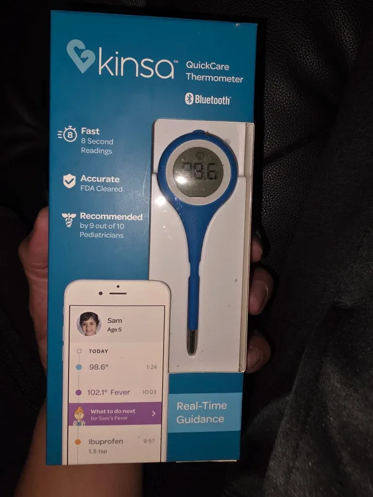 Bluetooth thermometer kinsa unopened image indicator(2)