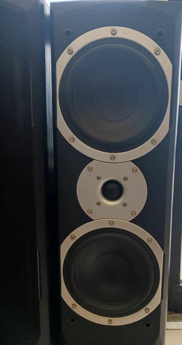 Quest QT66 Speakers - White