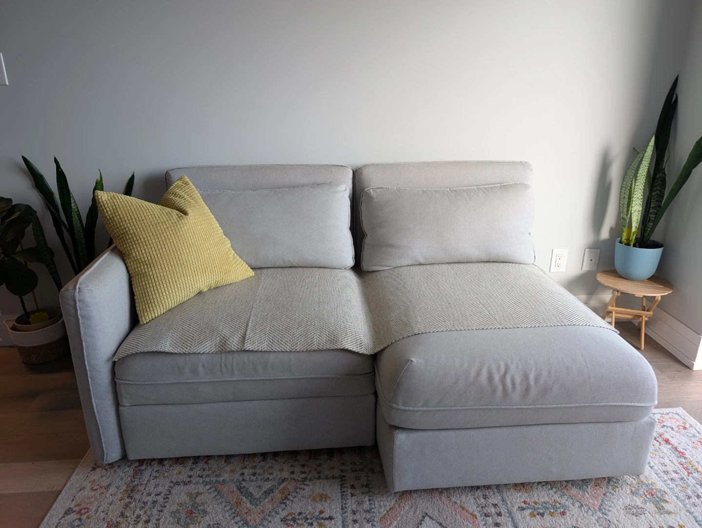 IKEA Vallentuna Sectional Sofa - Light Grey - photo 2
