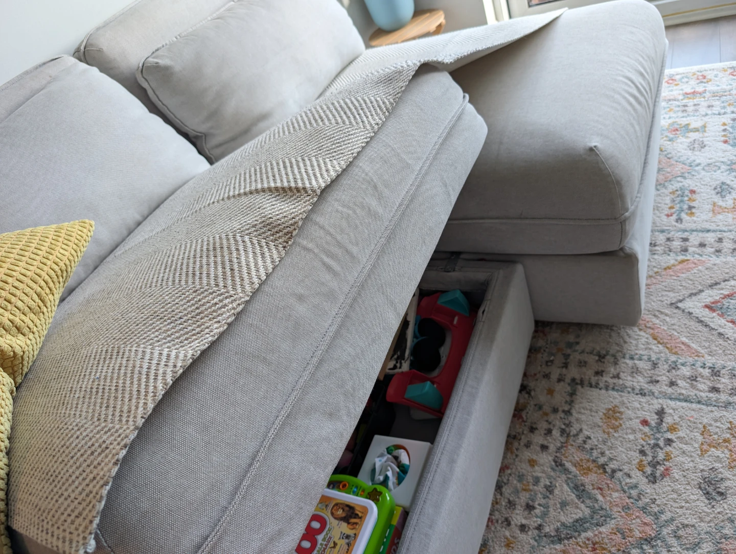 IKEA Vallentuna Sectional Sofa - Light Grey - photo 3