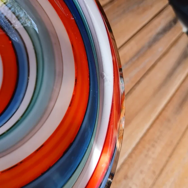 Murano Style Art Glass Bowl - Multi-coloured image indicator(4)
