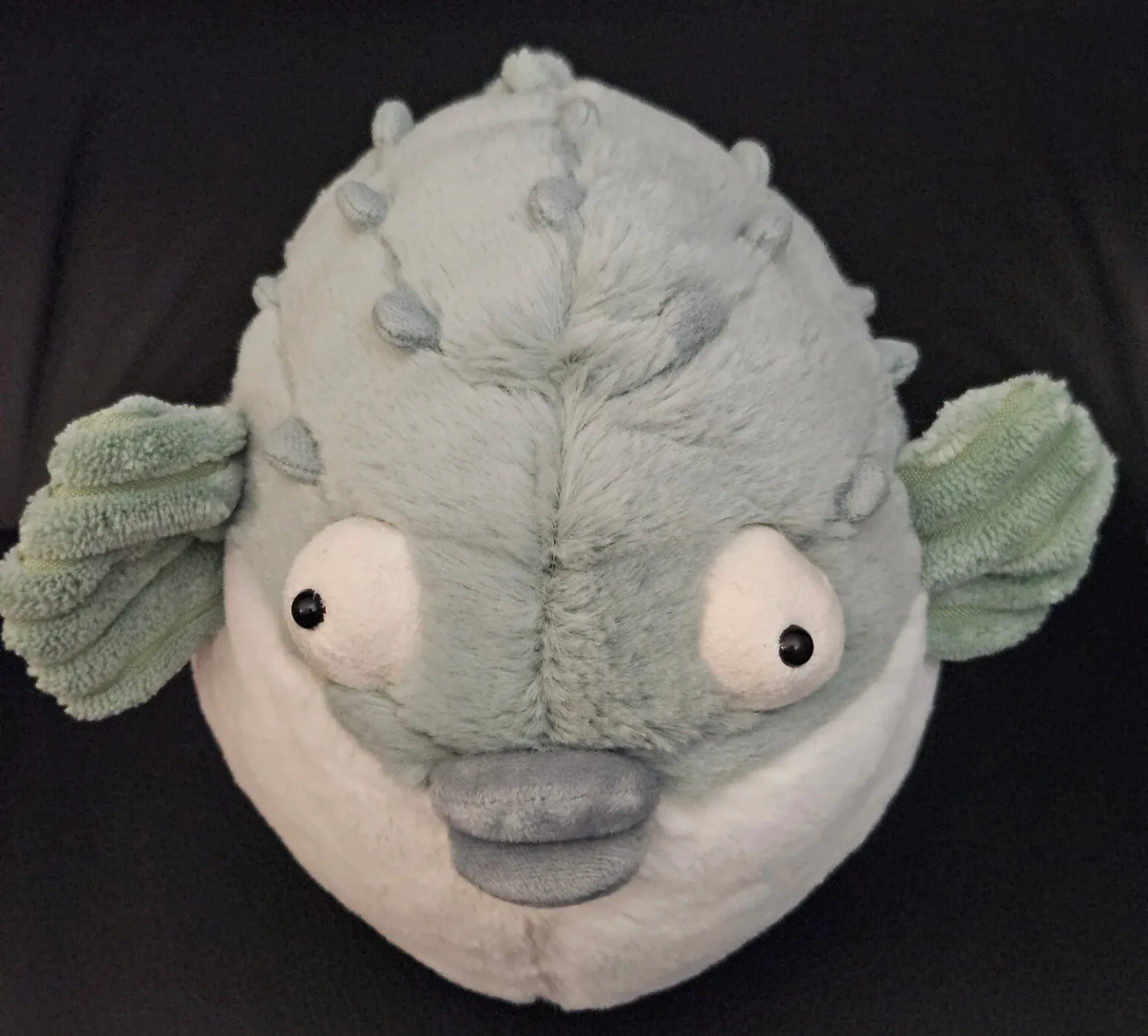 Brand New Retired Jellycat Pacey Pufferfish Plush! image indicator(3)