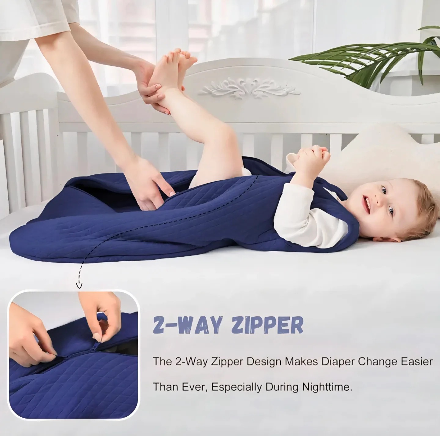 YOOFOOS Baby Sleep Sack, 6-12 Months image indicator(2)