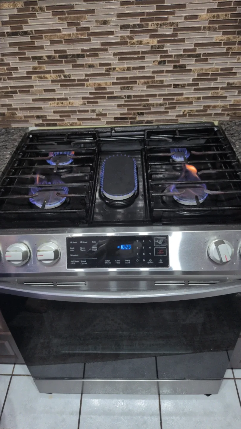 Samsung Gas Range Stove image indicator(5)