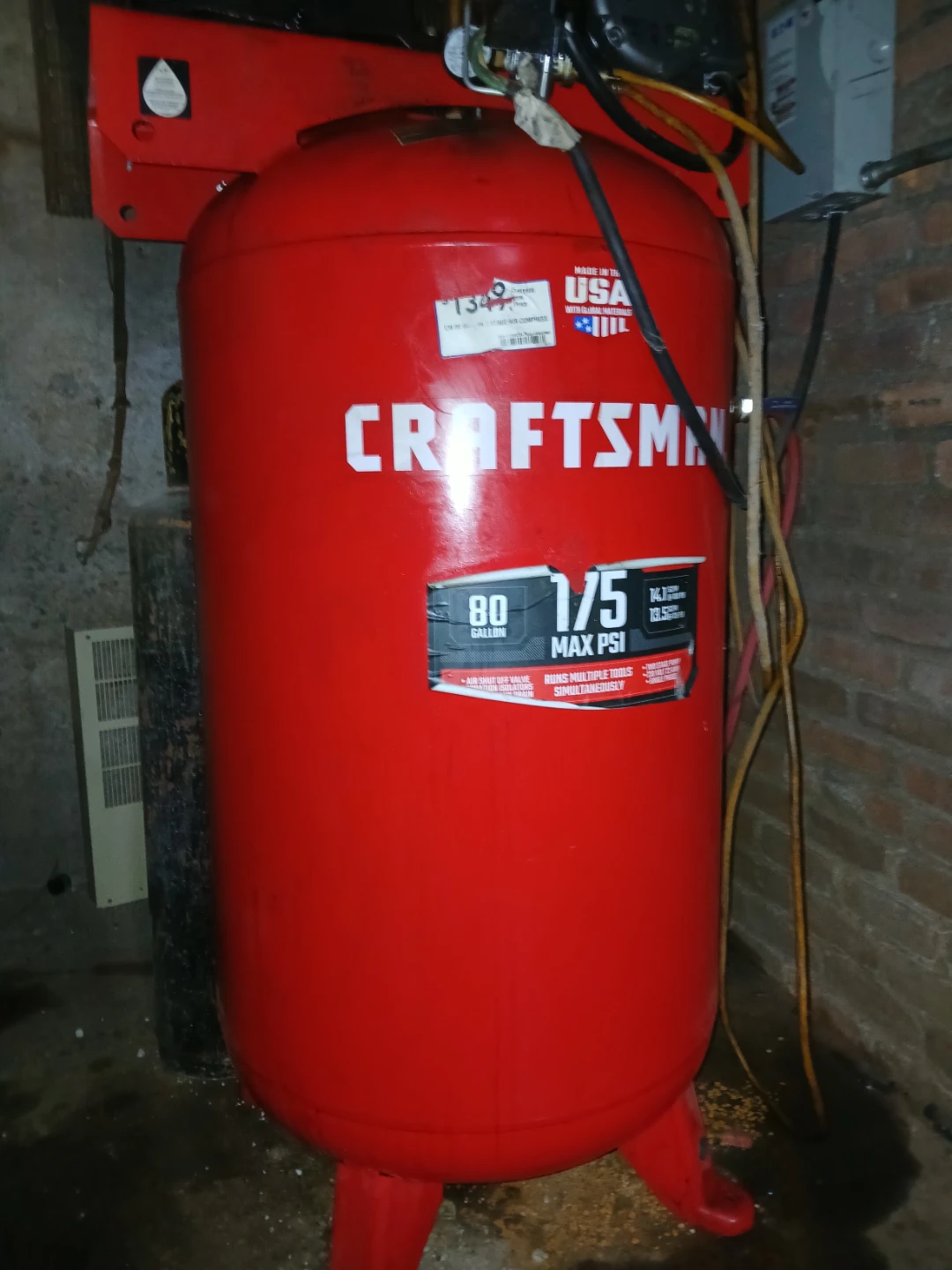 Craftsman 80 Gallon Air Compressor
