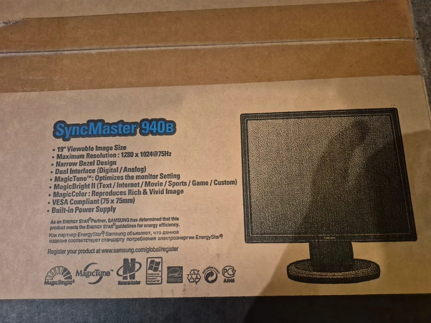 Samsung SyncMaster 940B 19" Monitor
