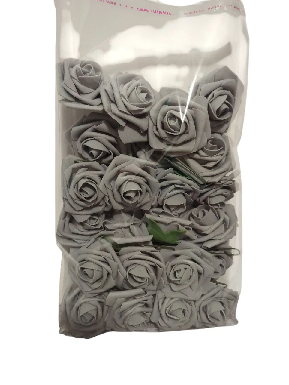 Artificial Foam Roses - Burgundy, Pink, Grey, and More!
