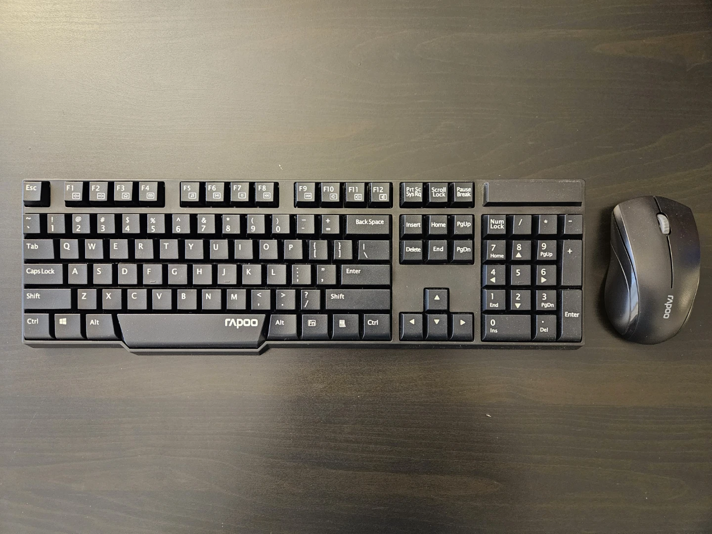 Rapoo Wireless Keyboard and Mouse Combo
