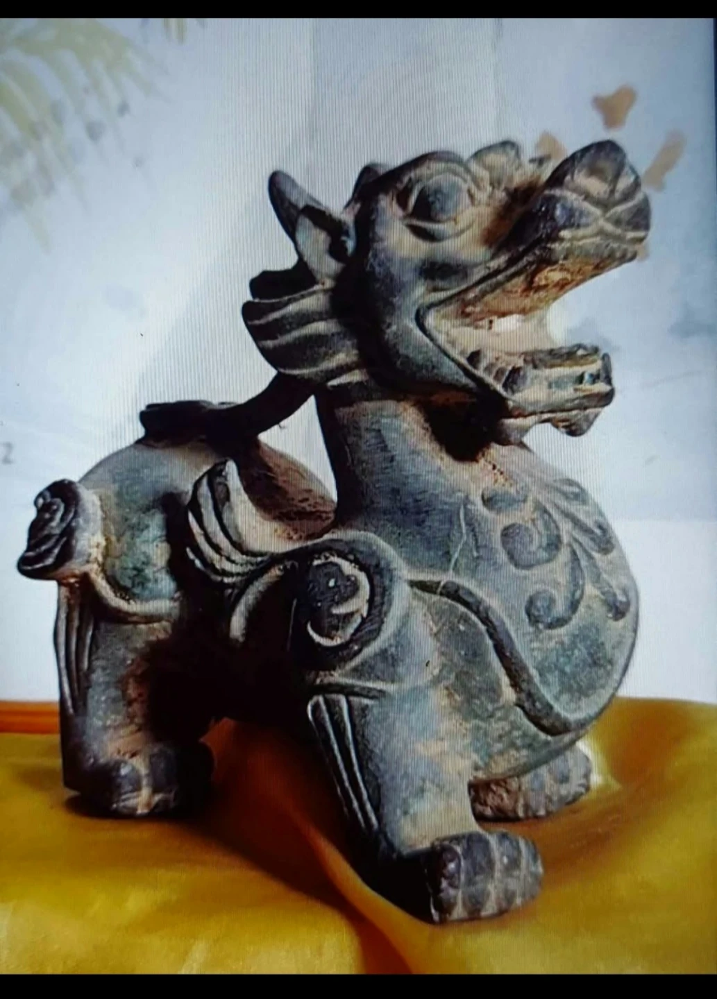 Very Rarer Antique Bronze Dragon Statue - photo 2