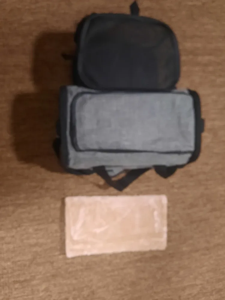 Pet Carrier Backpack - Grey & Black image indicator(2)