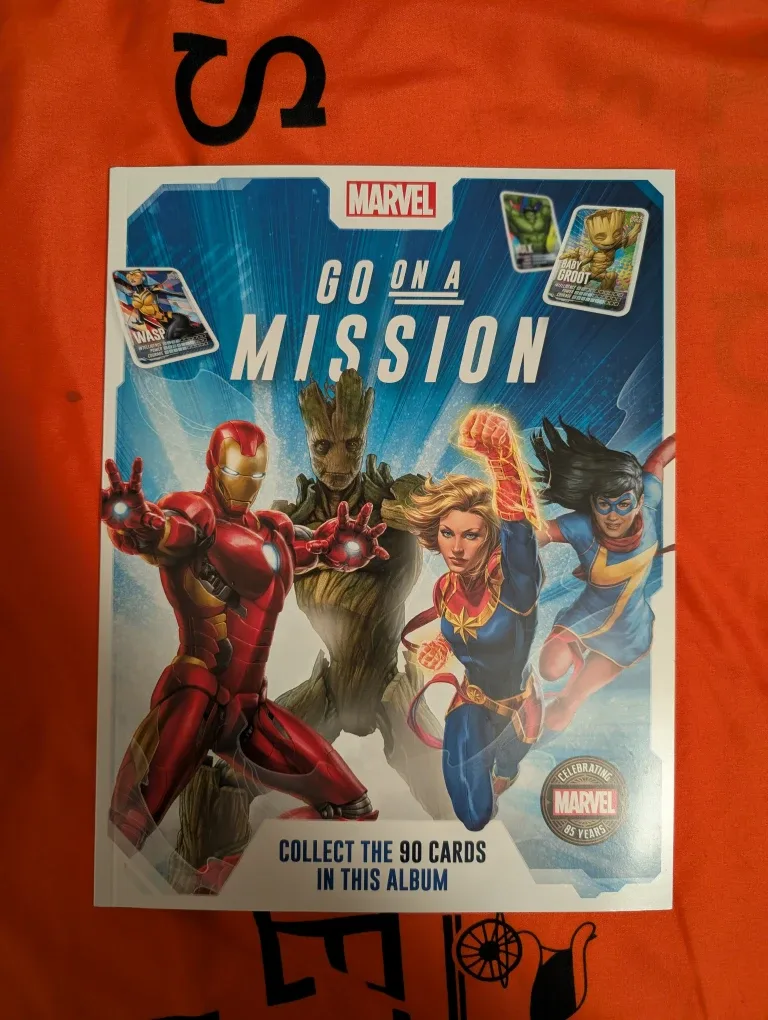 💥 MARVEL: Go On a Mission - Complete 90-Card Set 💥