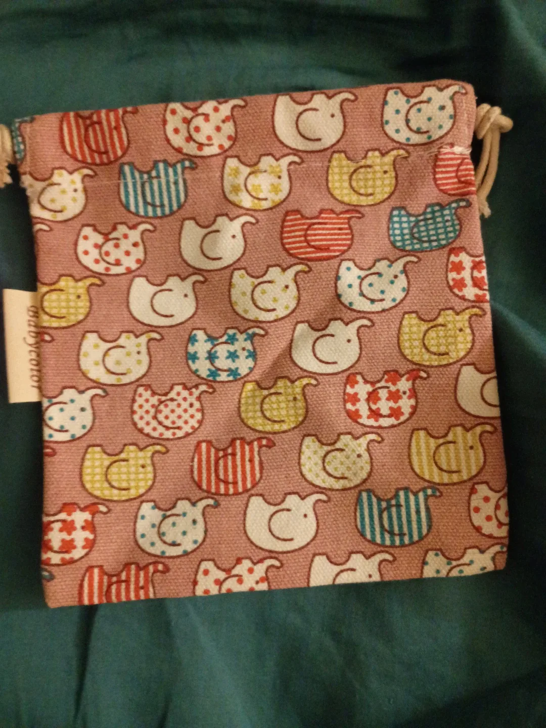 Babycolor Pink Container & Patterned Pouch image indicator(3)