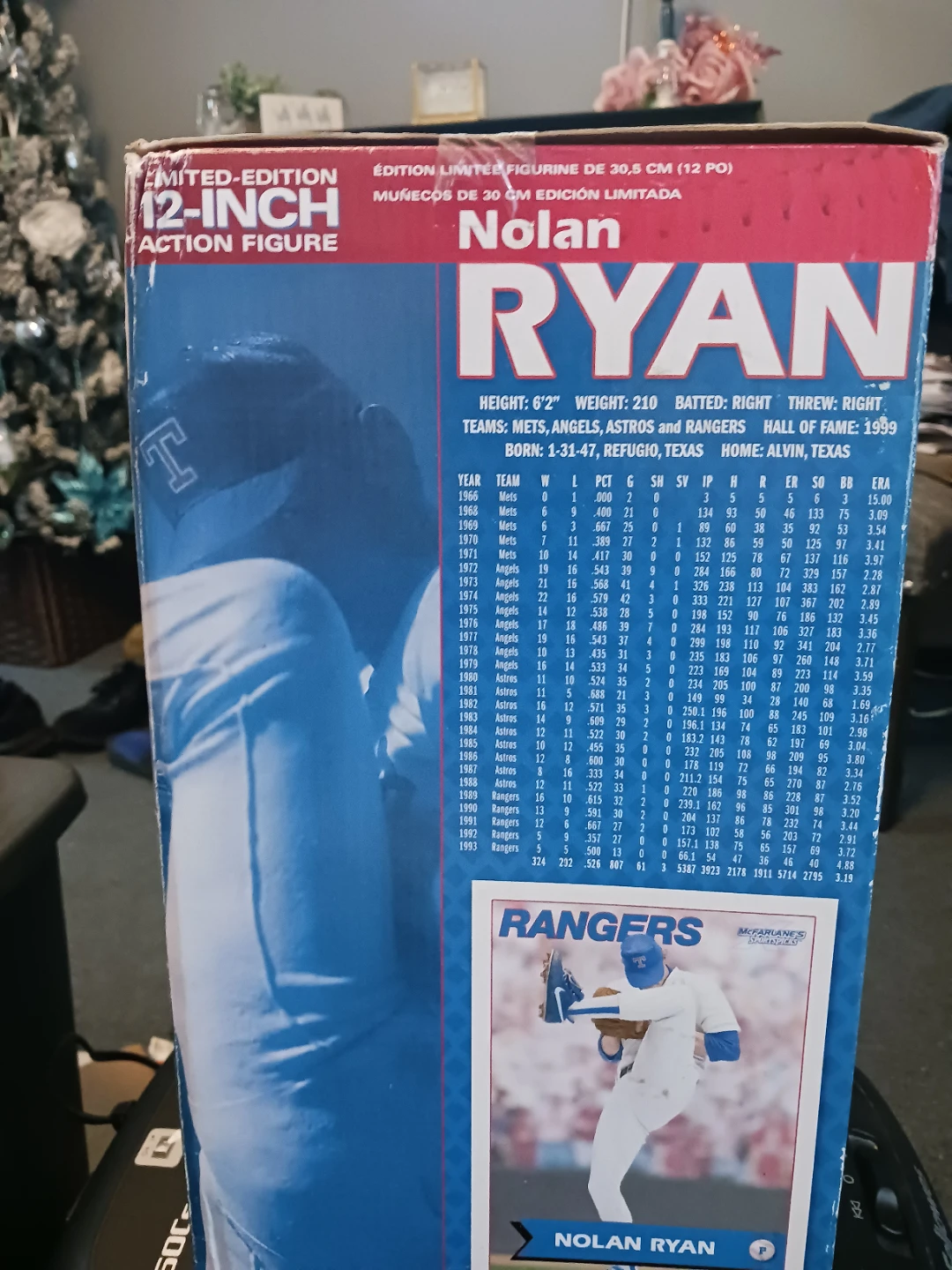 Cooperstown Collection Nolan Ryan 12-inch Action Figure - photo 4