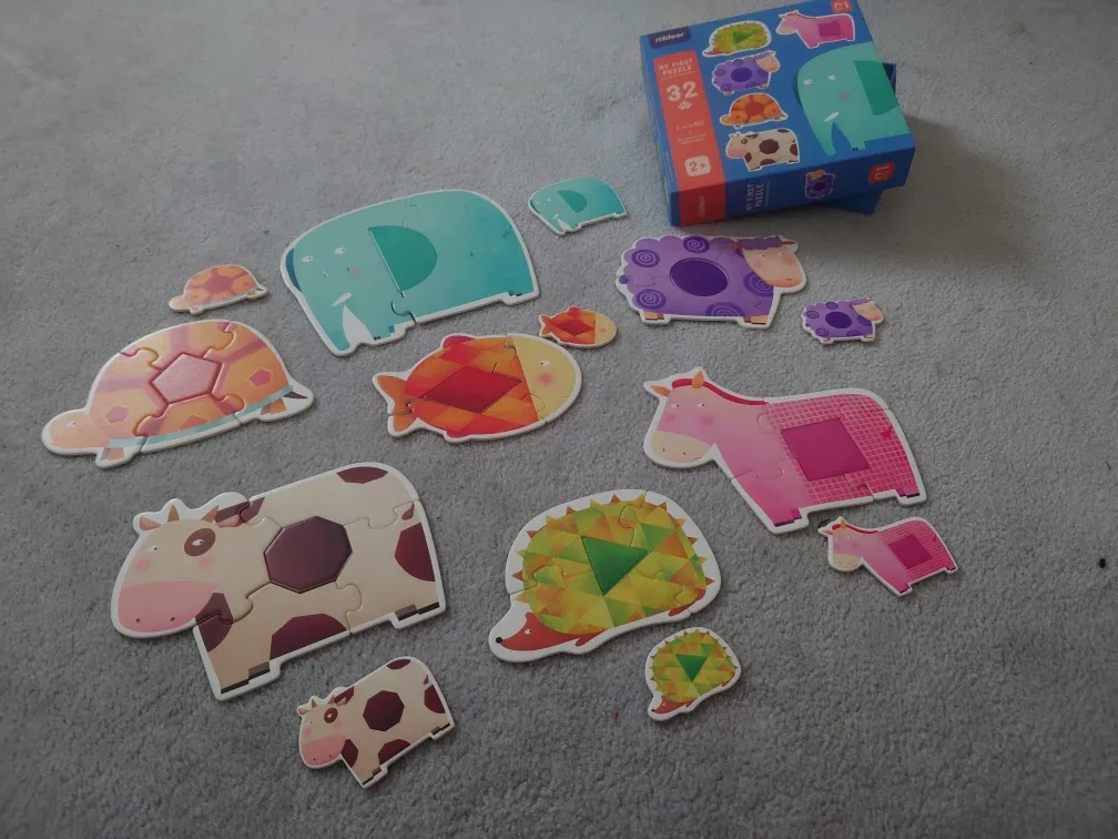 Mideer My First Puzzle - Geometry Animals image indicator(3)