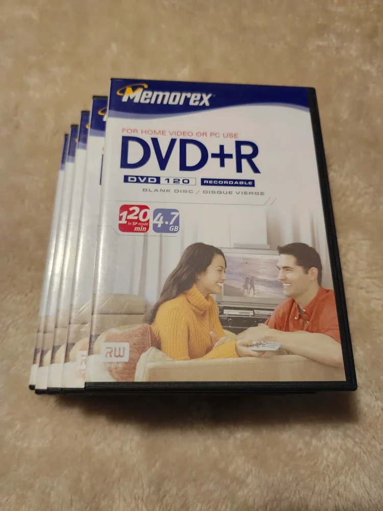 Memorex DVD+R 120 Recordable Blank Discs