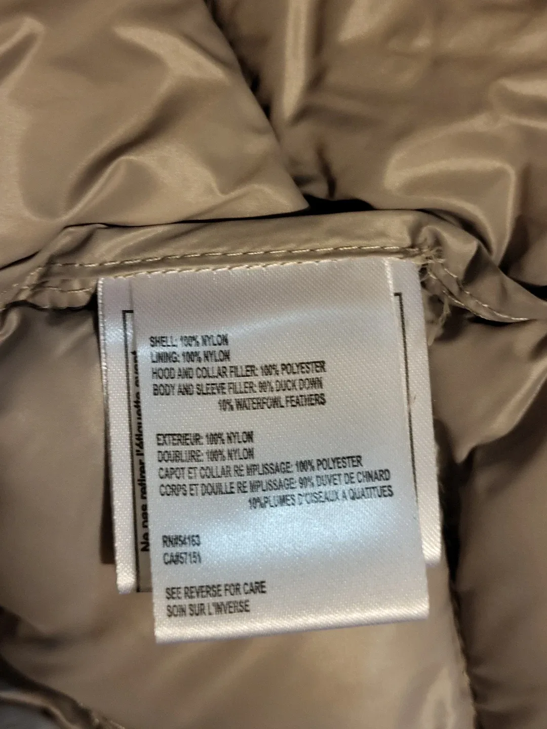 🛍️ Calvin Klein Premium Down Blend Packable Puffer Coat - Size S image indicator(3)