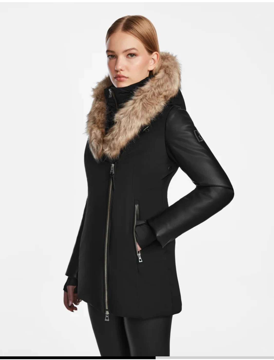 Rudsak Aurore Women's Down Parka, Black