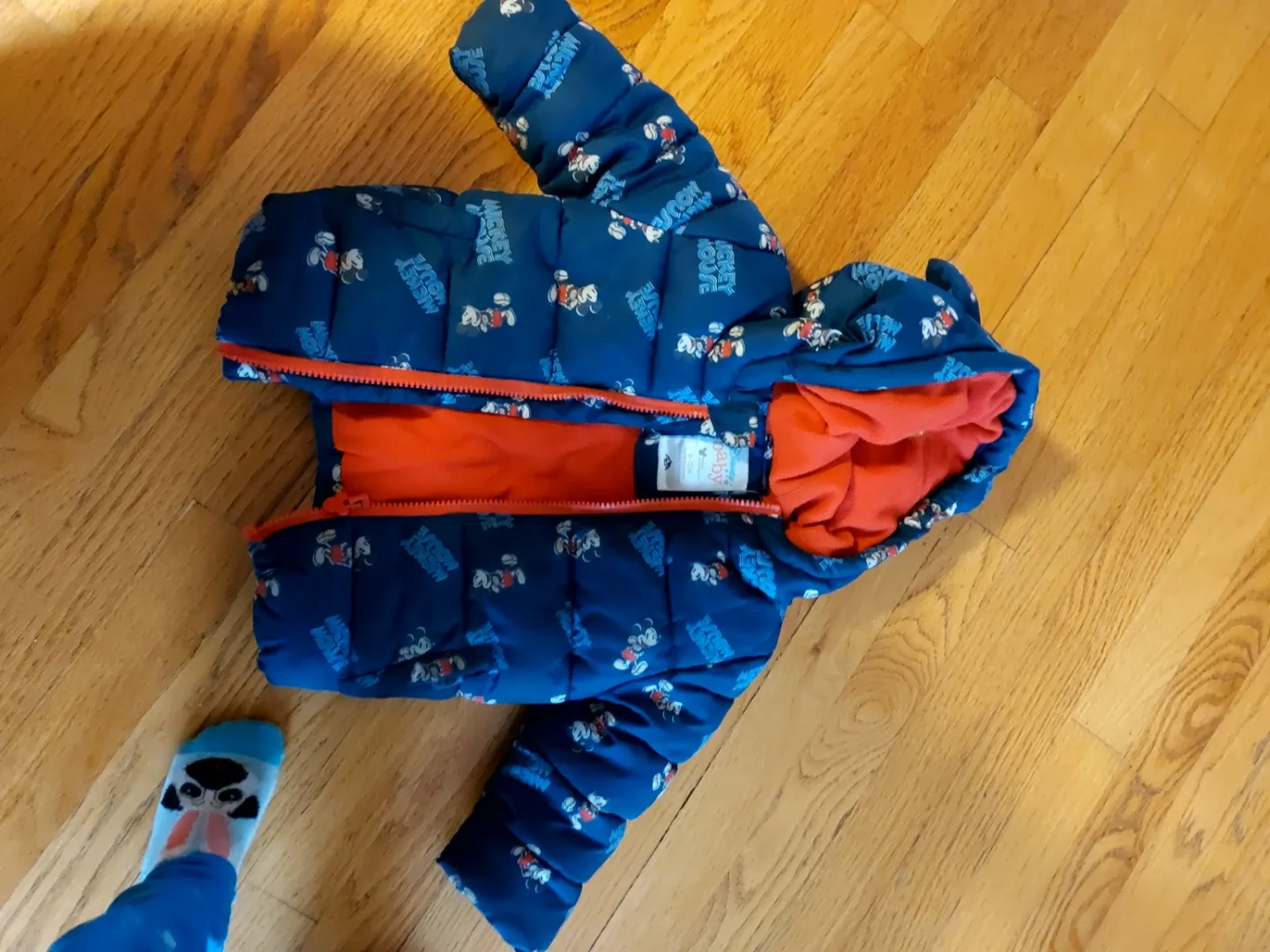 Mickey Mouse Baby Puffer Jacket