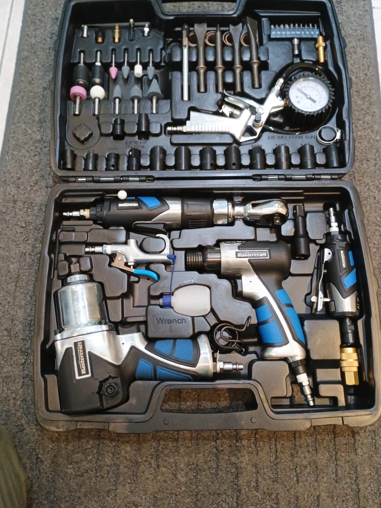 Mastercraft Air Tool Combo Kit w/ Accessories - photo 3