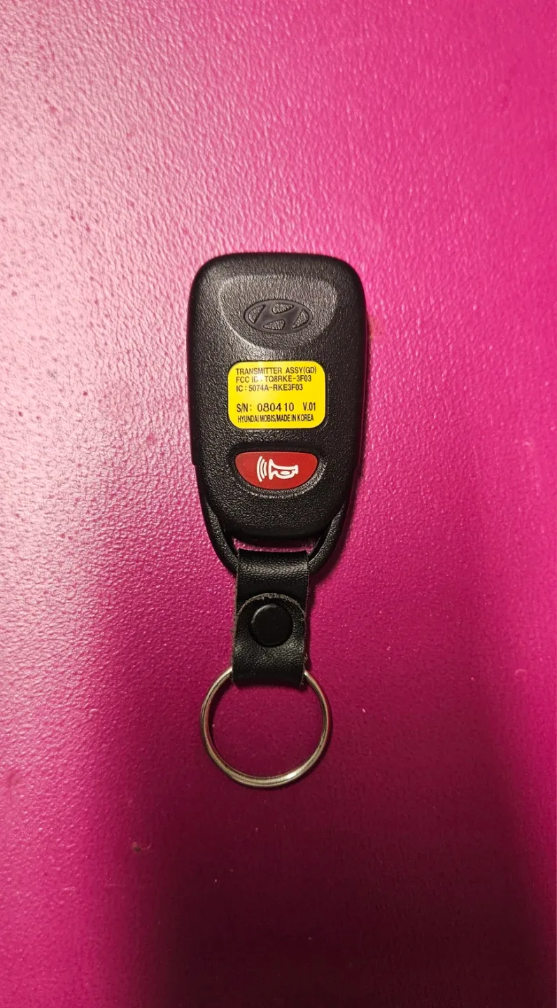 Hyundai Car Key Fob image indicator(2)