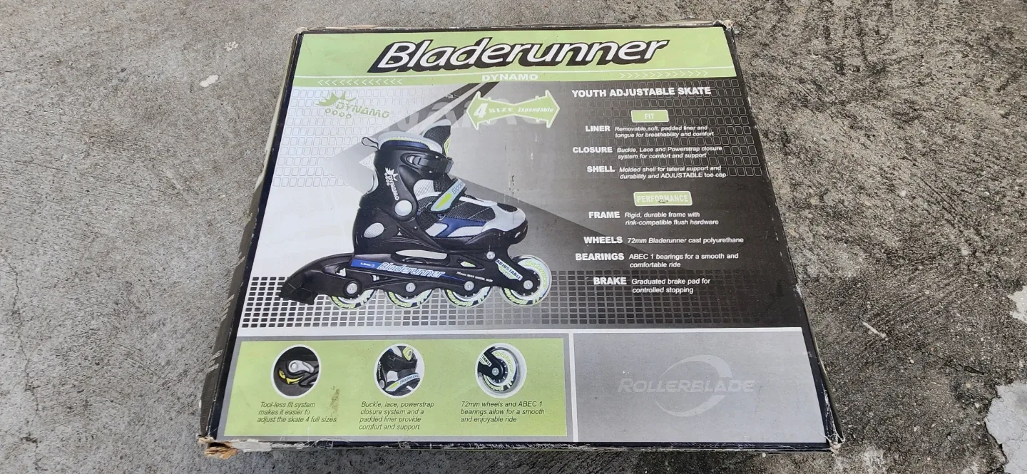 Bladerunner Dynamo Youth Adjustable Skates Size 4-7 image indicator(3)