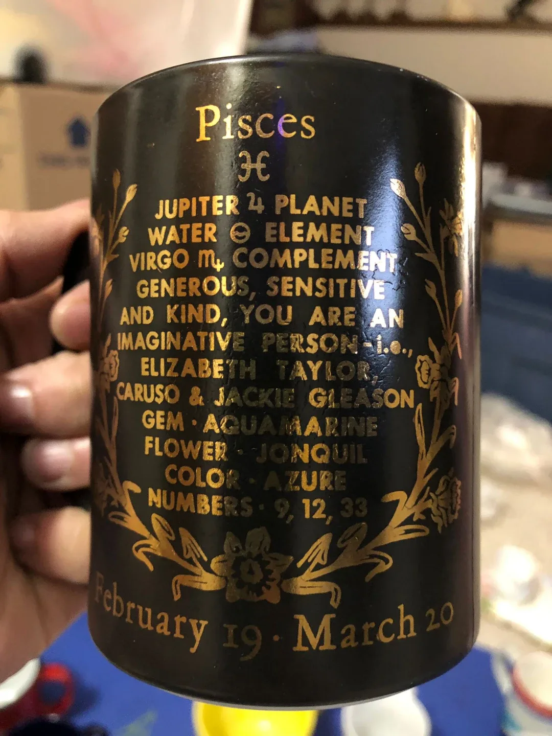 Pisces Zodiac Mug