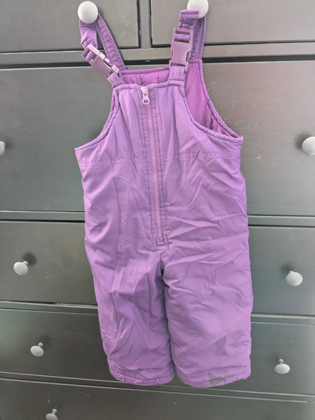 Weathertamer Purple Snowsuit Size 24M