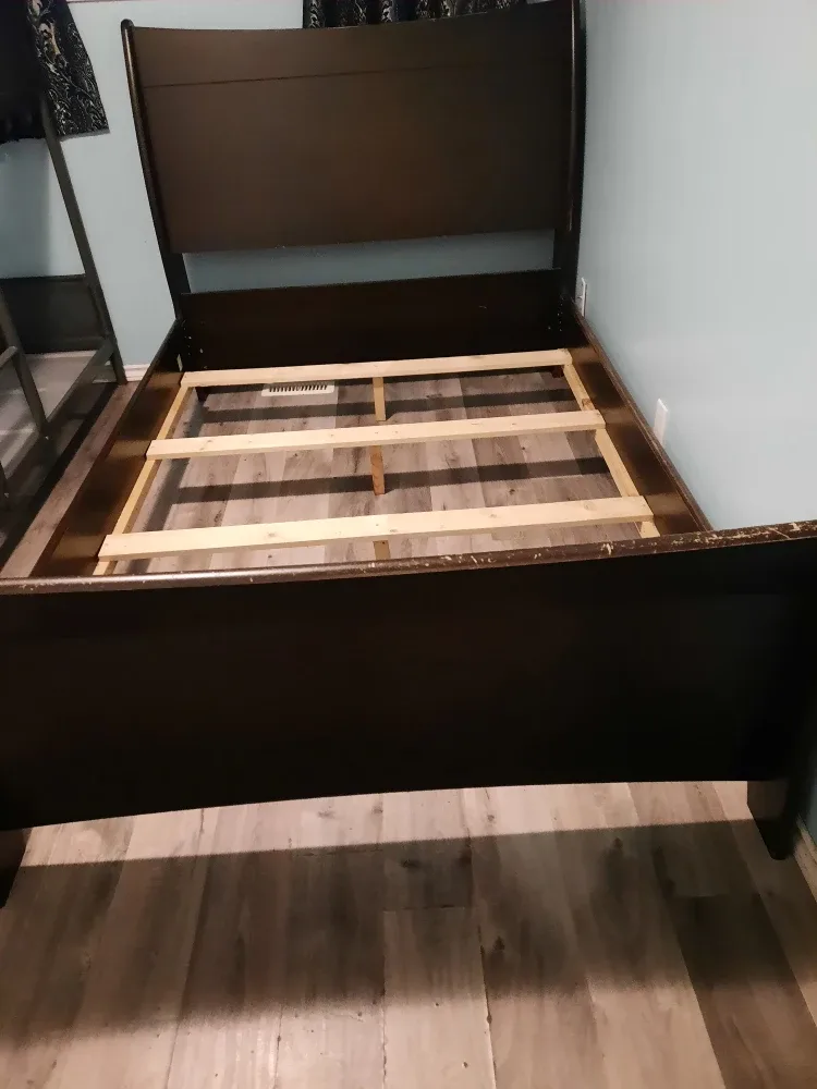 Double Bed Frame - Brown image indicator(2)