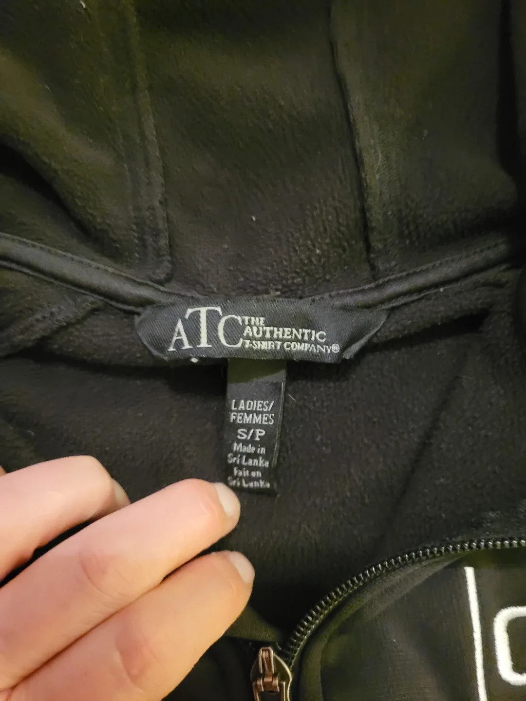 Dance Place Ladies' Performance Group Black Hoodie - S image indicator(2)