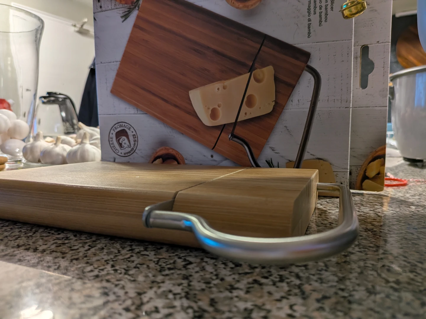 Swissmar Bamboo Cheese Slicer - photo 3
