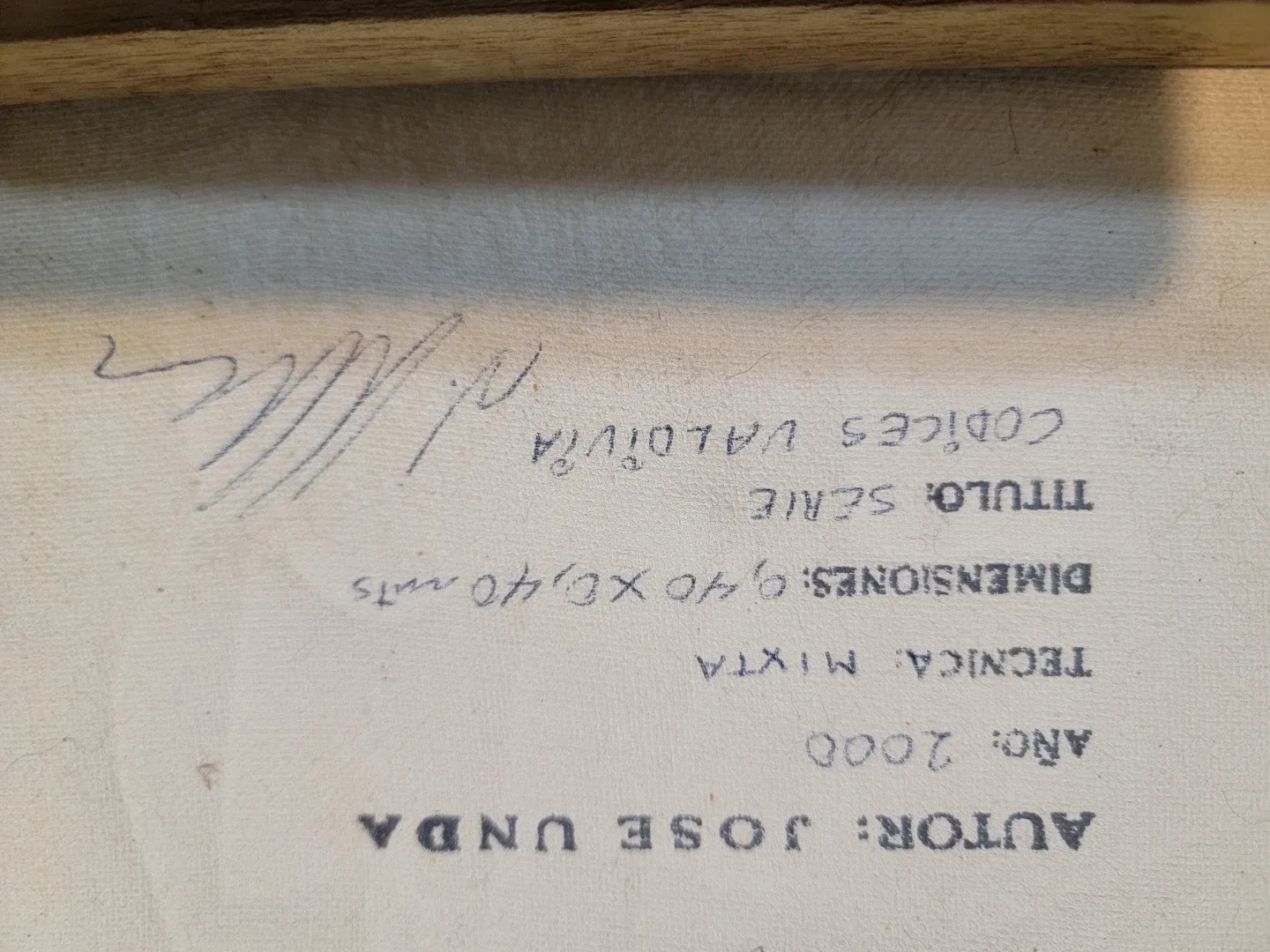 Jose Unda "Codices Valdivia" Painting image indicator(5)