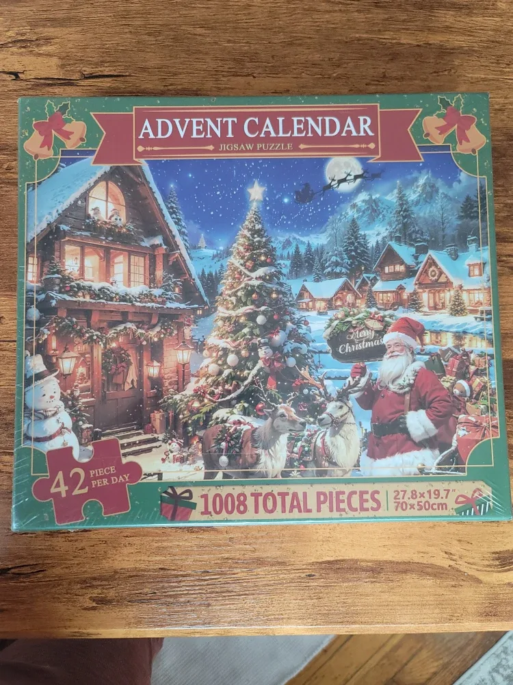 Advent Calendar Jigsaw Puzzle - 1008 Pieces