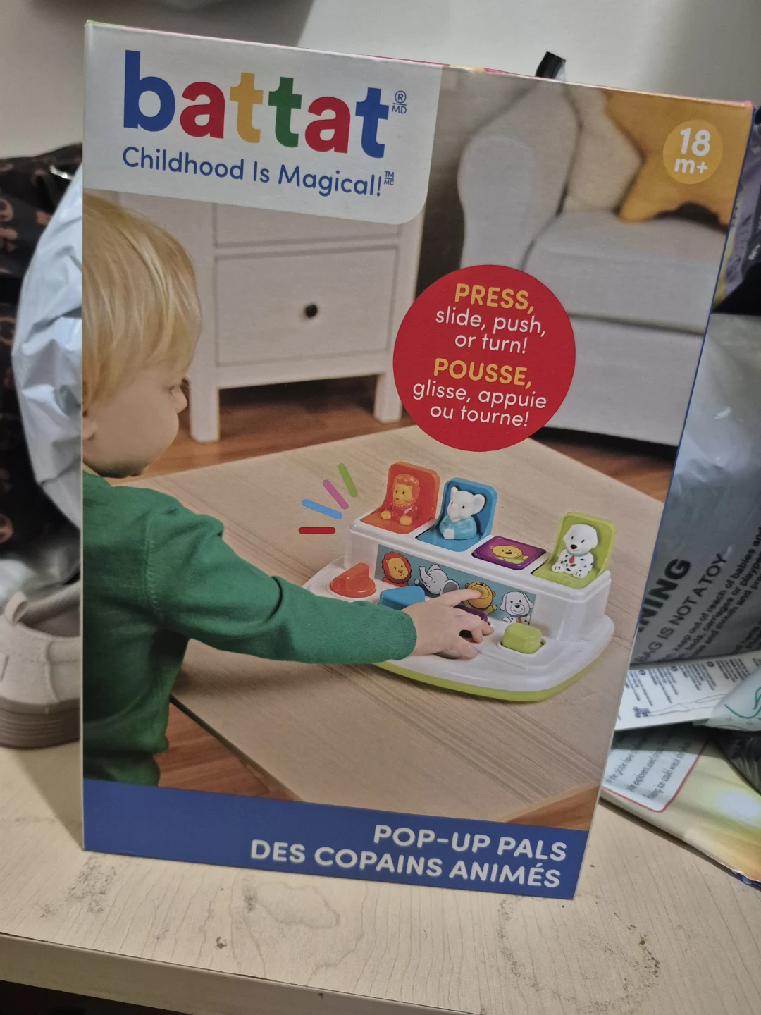 Battat Pop-Up Pals Toy - Ages 18m+ - photo 2