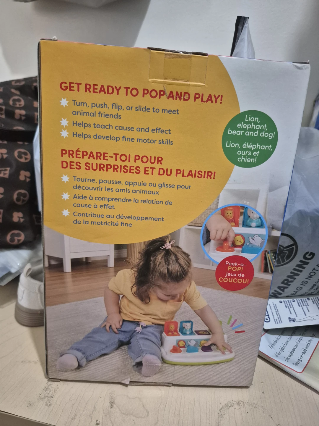 Battat Pop-Up Pals Toy - Ages 18m+ - photo 3