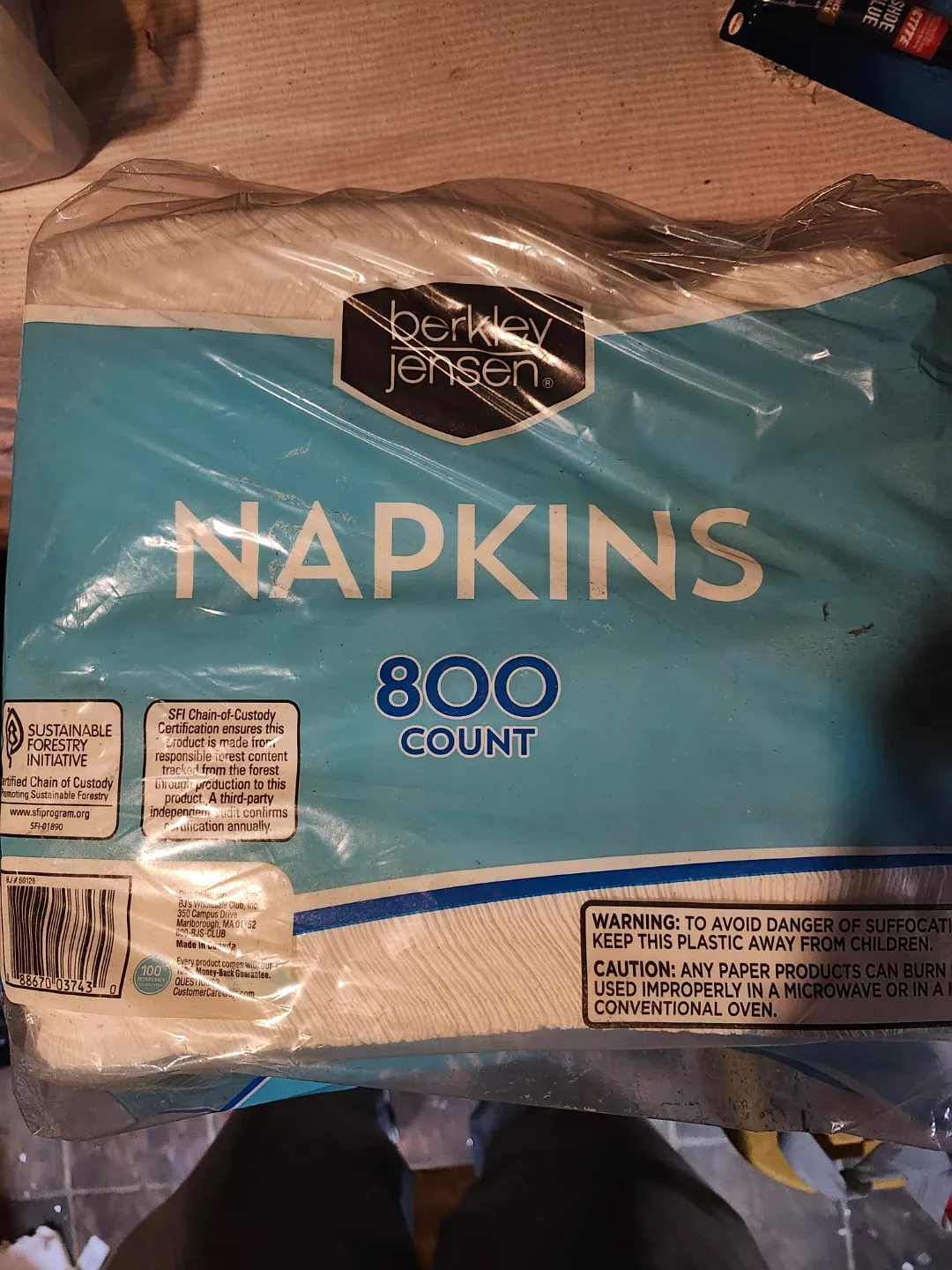 Berkley Jensen Napkins - 800 Count thumbnail