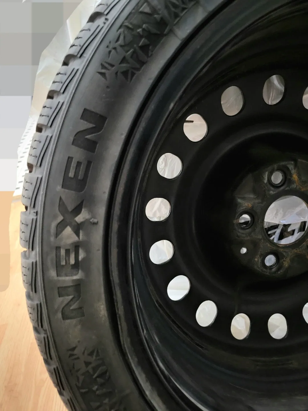 4 Winter Tires On Rims - Nexen WinGuard Sport 2 205/45R17 Tire image indicator(5)