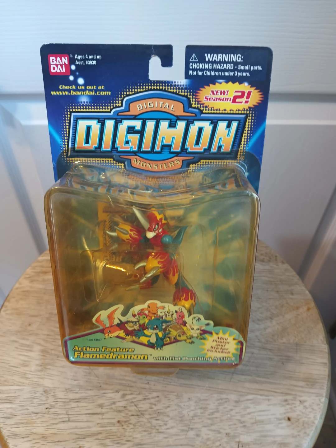 New Action Feature Flamedramon Digimon Figure