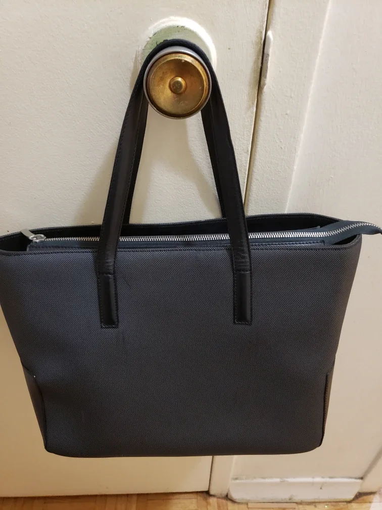Lacoste Black Tote Bag