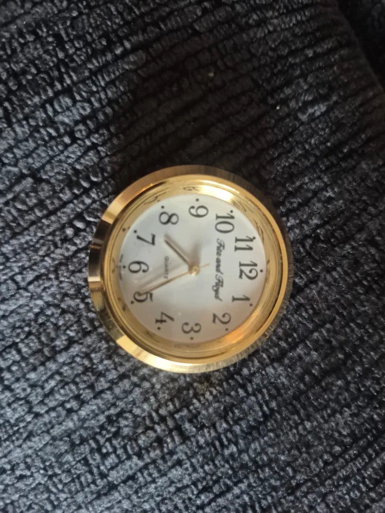 Fitz and Floyd Hand Painted Clock image indicator(4)