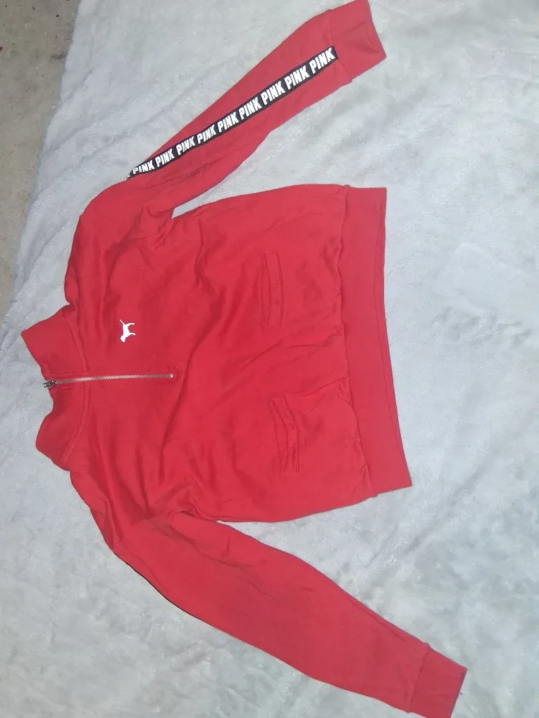 PINK Victoria's Secret Red Pullover