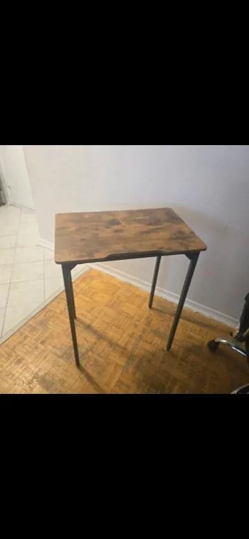 Small Brown Side Table - 24" x 16"