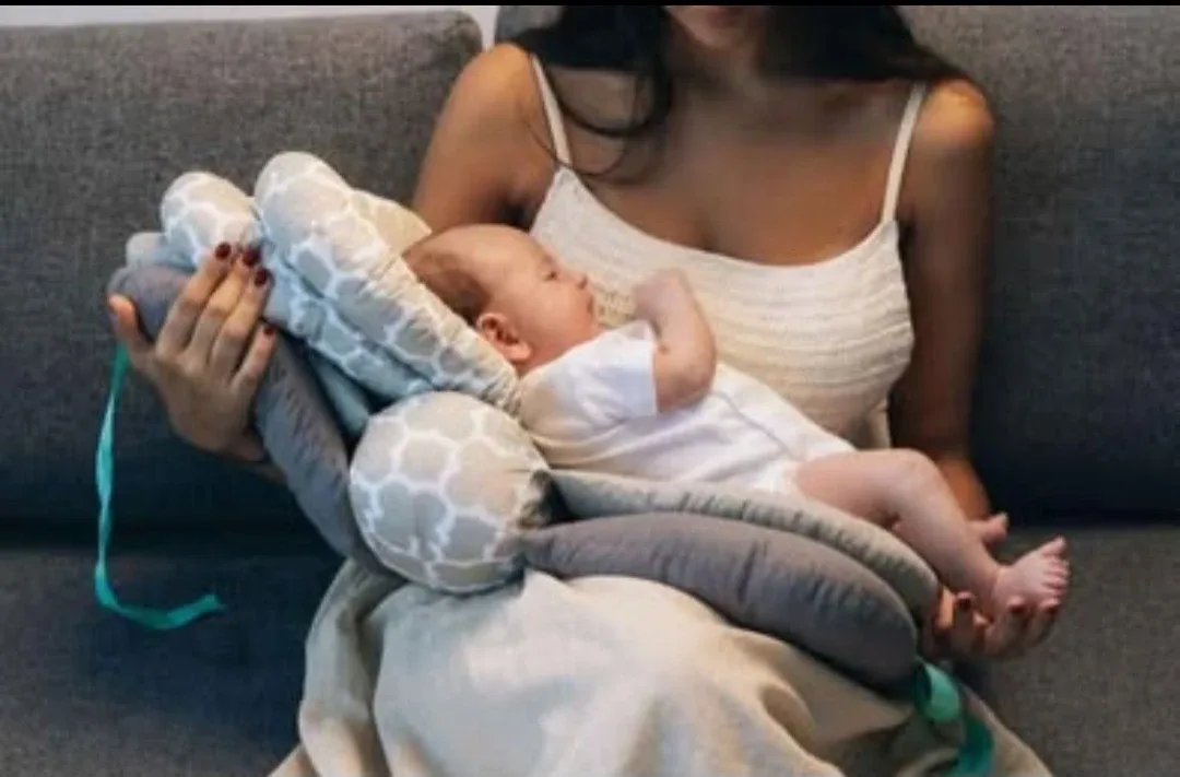 Nursing Pillow for Breastfeeding and Bottles, Ideal for .... image indicator(4)