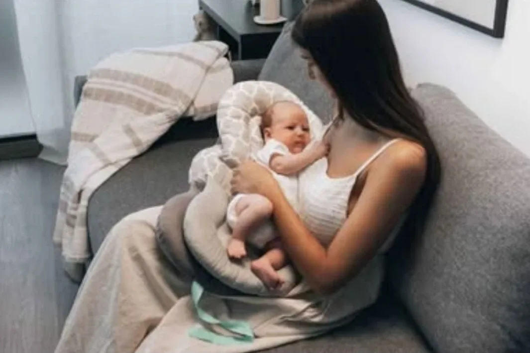 Nursing Pillow for Breastfeeding and Bottles, Ideal for .... image indicator(5)