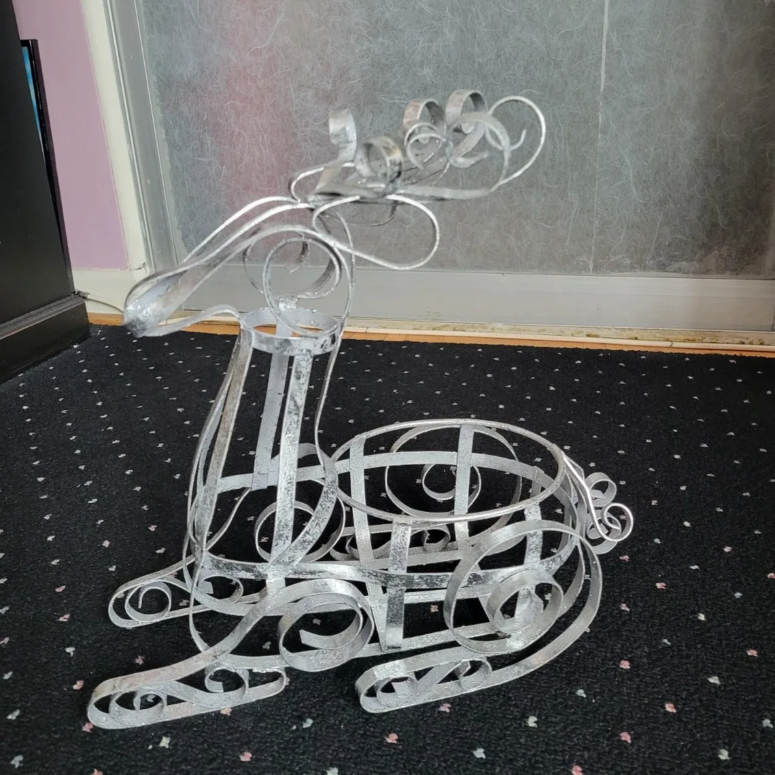 Silver Colour  Christmas Decorations - Reindeer, Tree, Man image indicator(2)