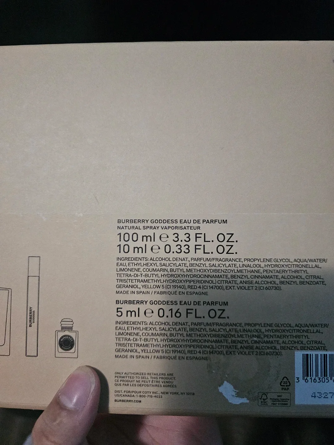 Burberry Goddess Eau de Parfum - Travel size image indicator(7)