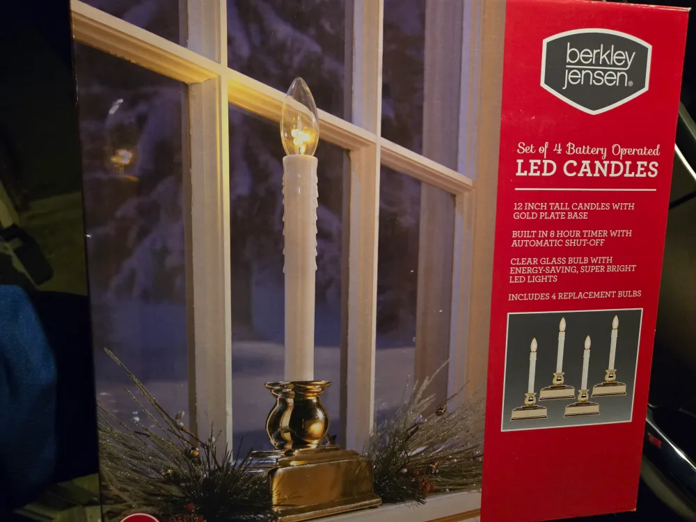 LED BATTERY POWERED CANDLES